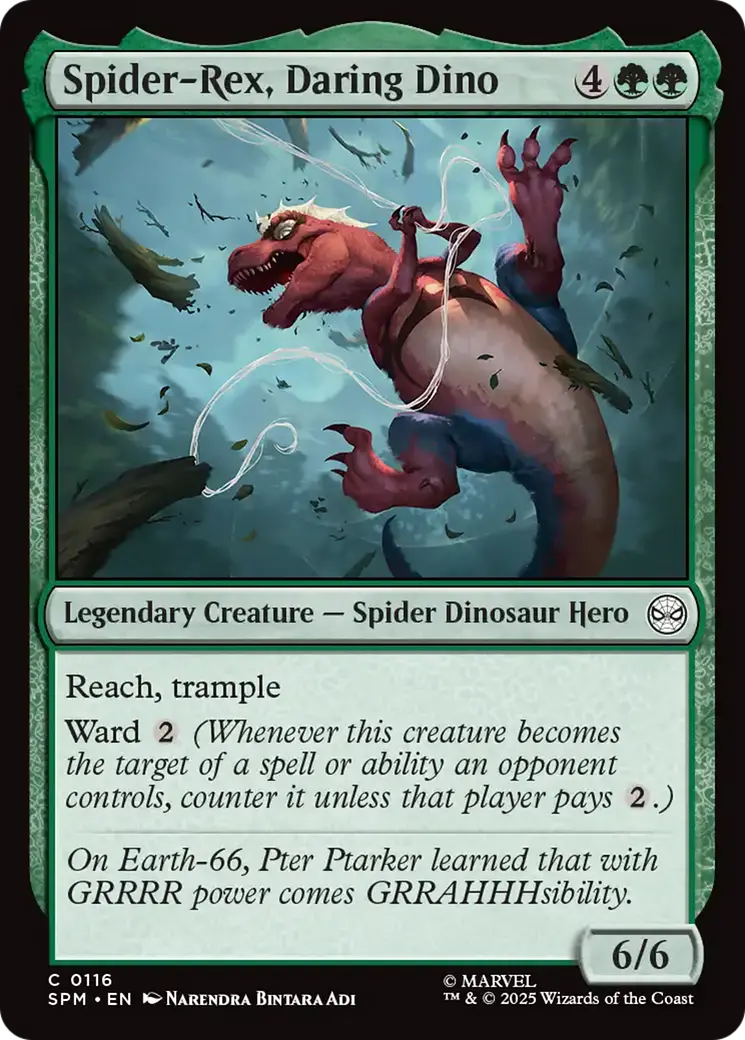 Spider-Rex, Daring Dino [Marvel's Spider-Man] 1