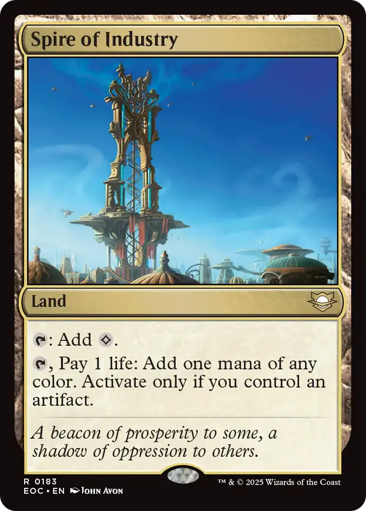 Spire Of Industry [Edge Of Eternities Commander] 1