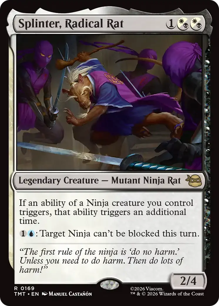 Splinter, Radical Rat [Teenage Mutant Ninja Turtles] 1
