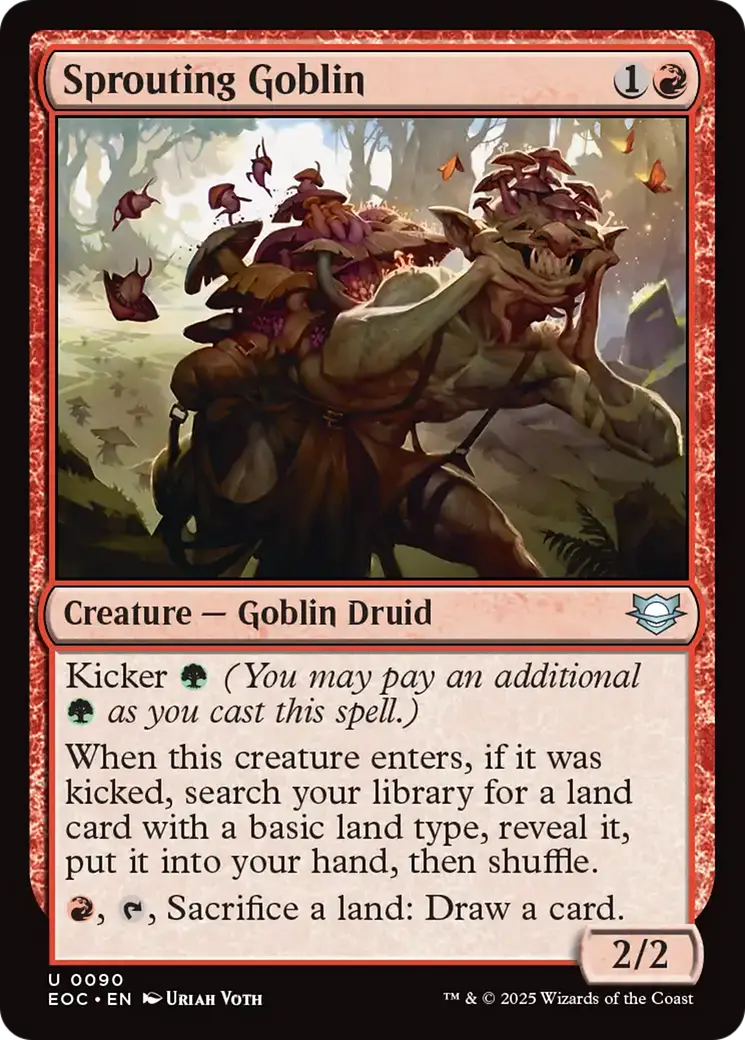 Sprouting Goblin [Edge Of Eternities Commander] 1