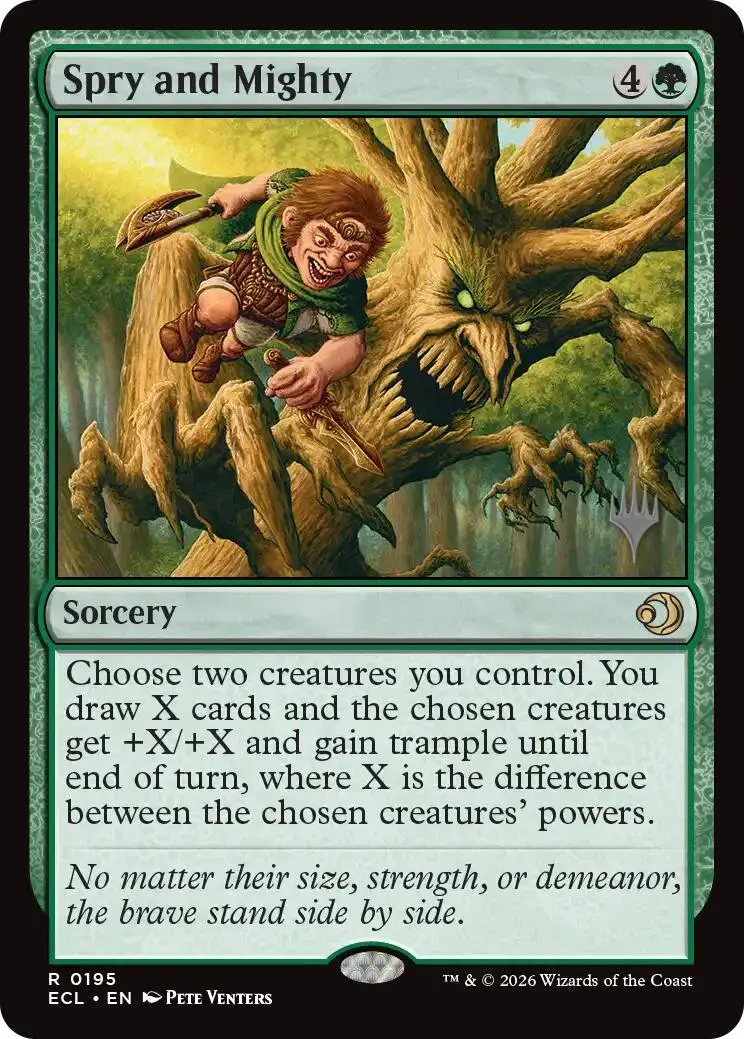 Spry And Mighty [Lorwyn Eclipsed Promos] 1