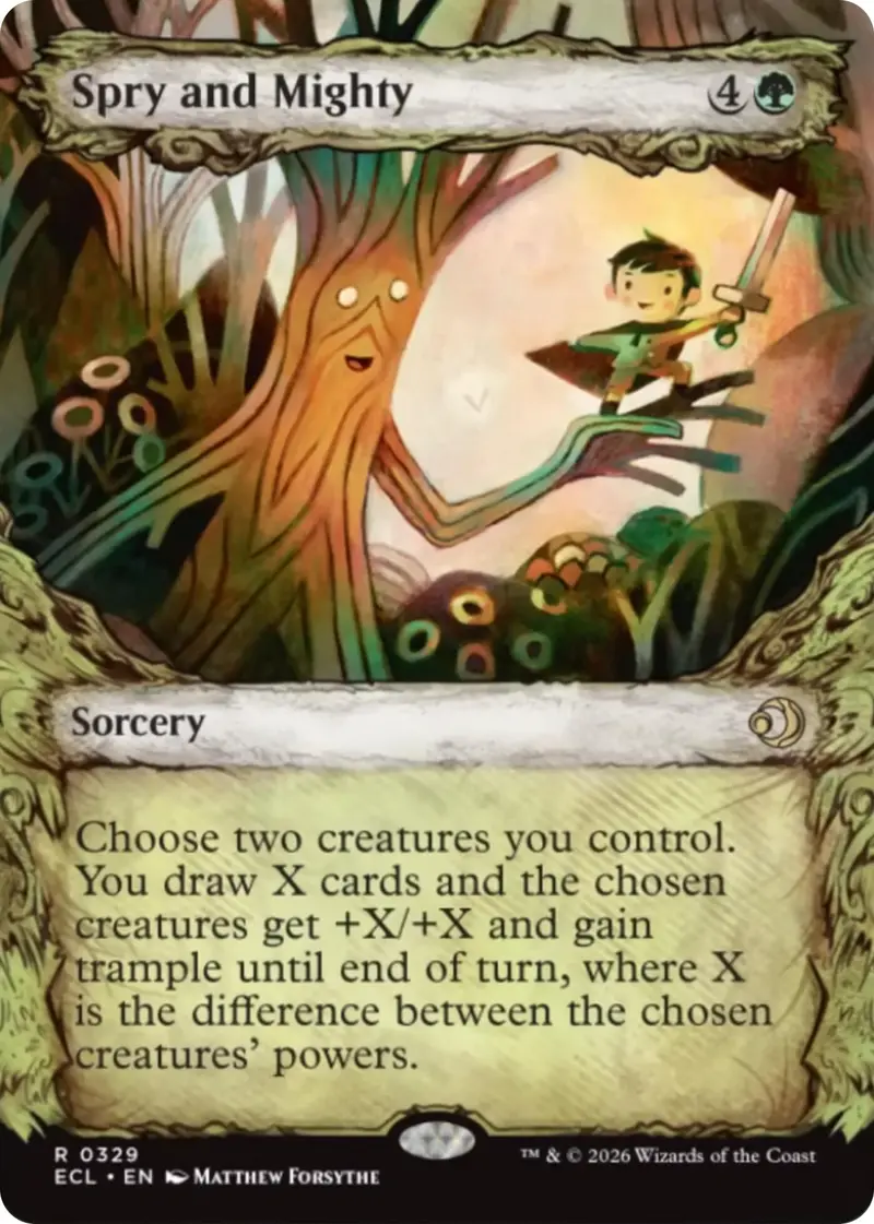 Spry And Mighty (Showcase) [Lorwyn Eclipsed] 1