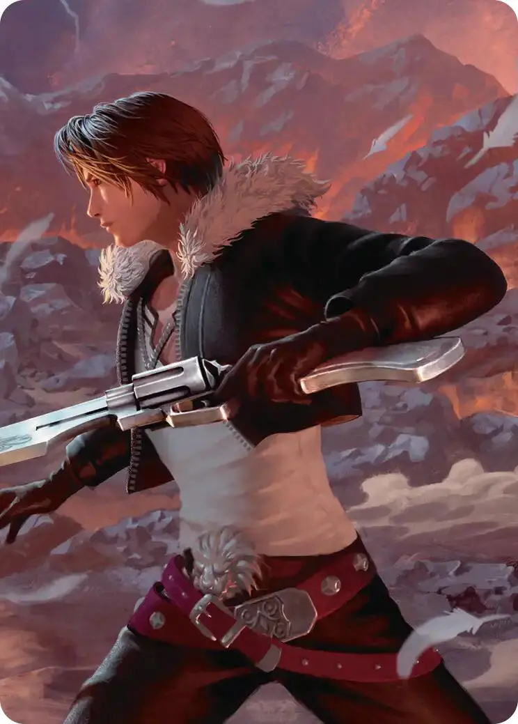 Squall, Gunblade Duelist Scene Art Card [Final Fantasy Art Series] 1
