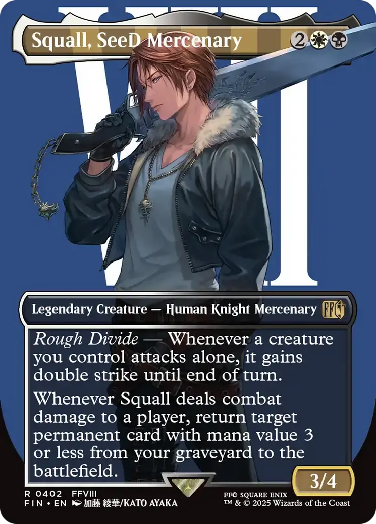 Squall, Seed Mercenary (Borderless) [Final Fantasy] 1