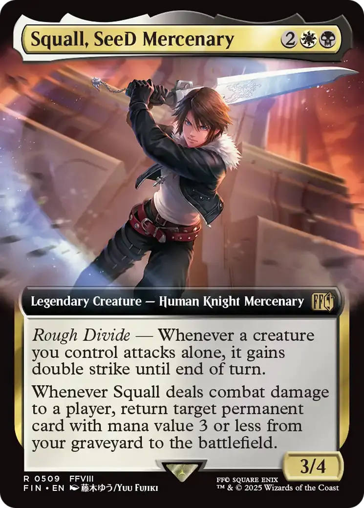 Squall, Seed Mercenary (Extended Art) [Final Fantasy] 1