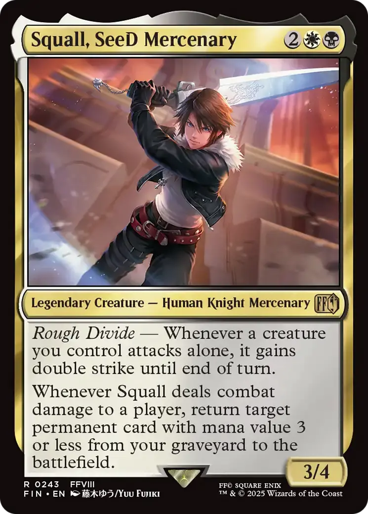 Squall, Seed Mercenary [Final Fantasy] 1
