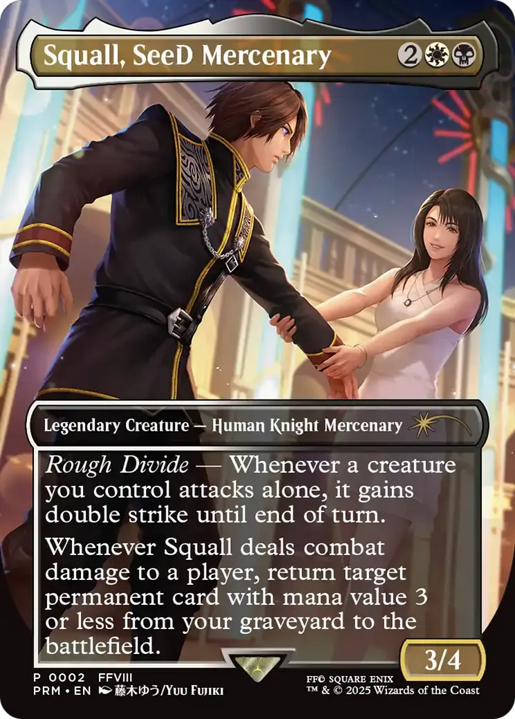 Squall, Seed Mercenary [Standard Showdown Promos] 1