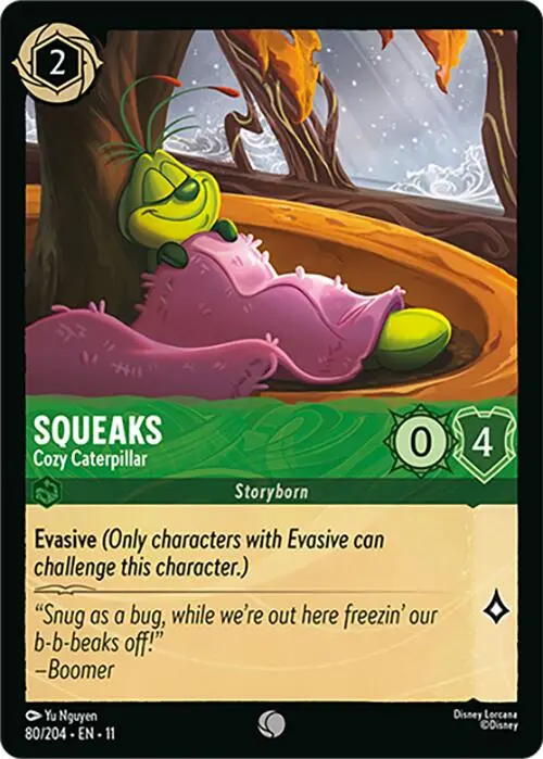 Squeaks - Cozy Caterpillar (80/204) [Winterspell] 1