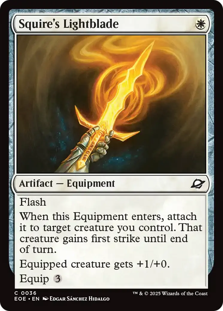 Squire's Lightblade [Edge Of Eternities] 1
