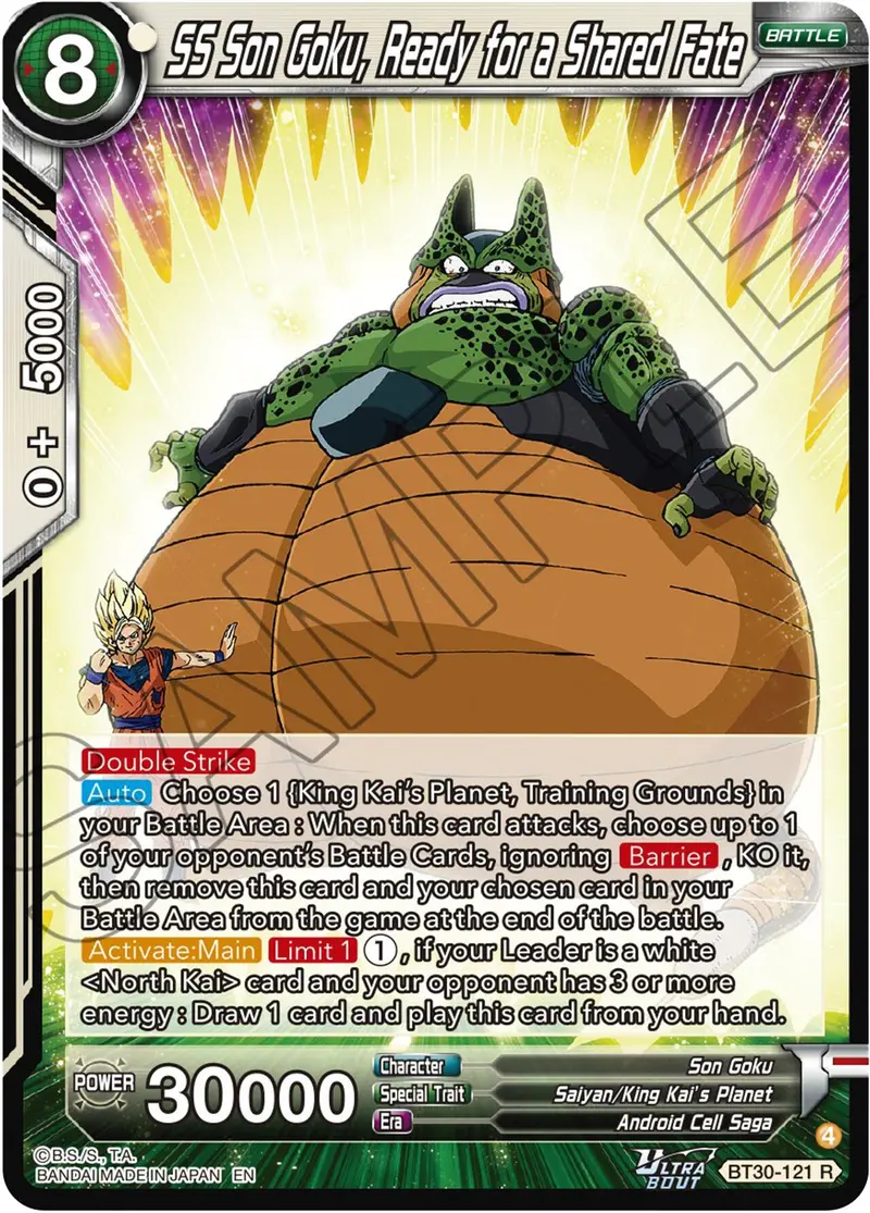 Ss Son Goku, Ready For A Shared Fate (Bt30-121) [Three Glorious Fighters] 1