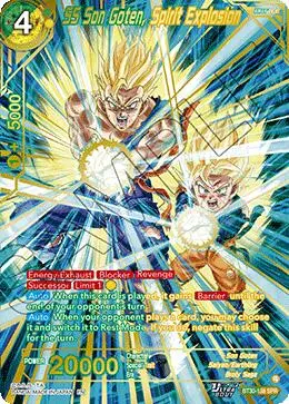 Ss Son Goten, Spirit Explosion (Spr) (Bt30-138) [Three Glorious Fighters] 1