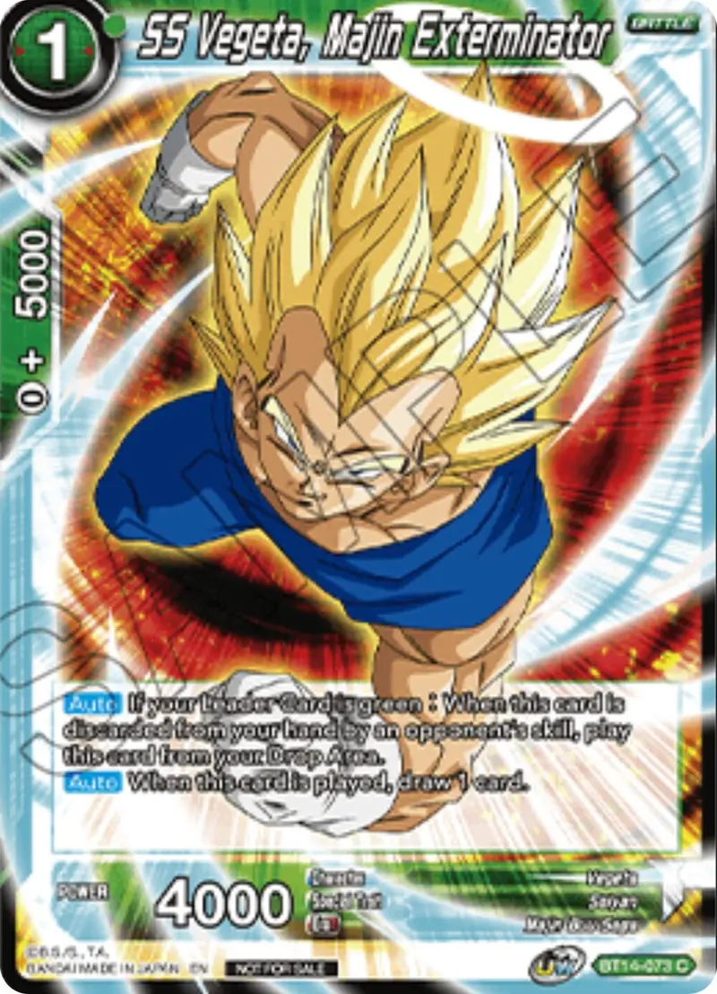 Ss Vegeta, Majin Exterminator (Championship 2025 Finals Pack) (Bt14-073) [Tournament Promotion Cards] 1
