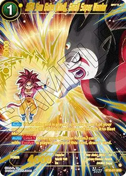 Ss4 Son Goku (Mini), Small Super Warrior (Spr) (Bt30-071) [Three Glorious Fighters] 1