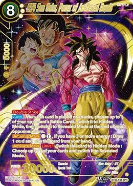 Ss4 Son Goku, Power Of Awakened Bonds (Spr) (Bt30-133) [Three Glorious Fighters] 1