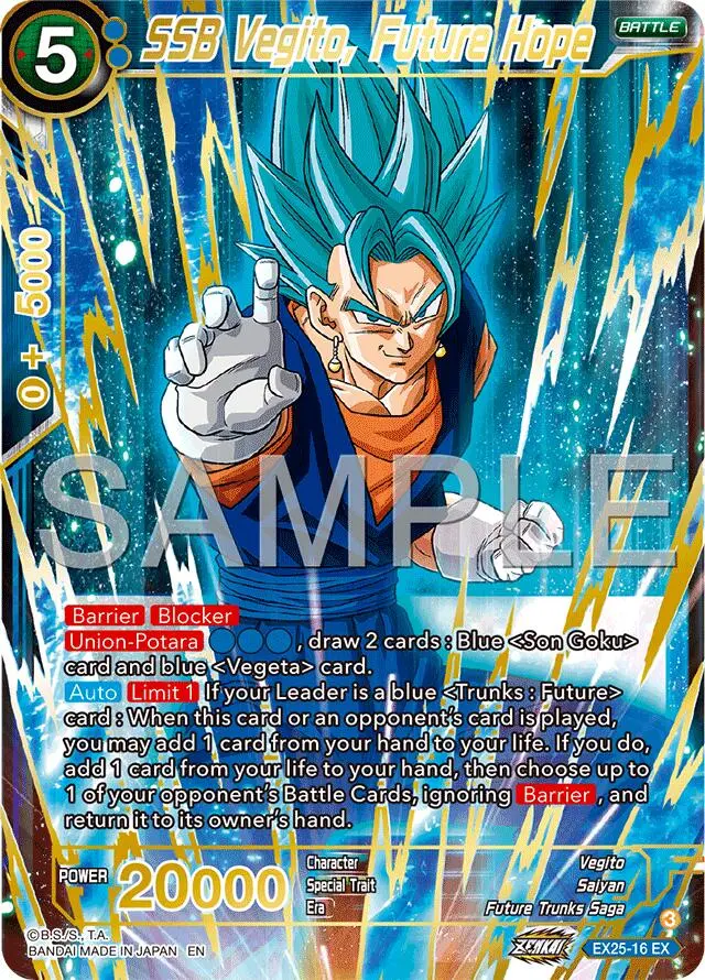 Ssb Vegito, Future Hope (Ex25-16) [Premium Anniversary Box 2025] 1