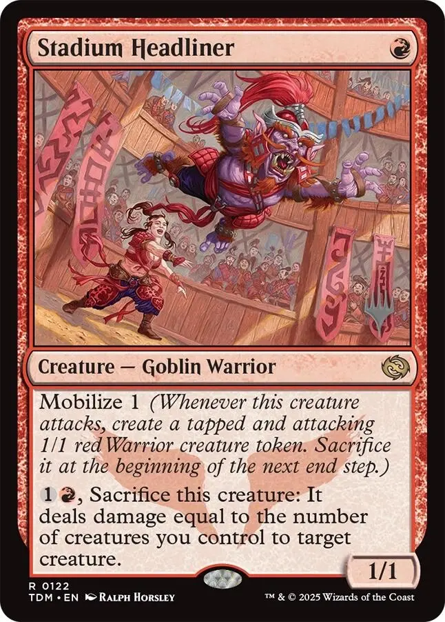 Stadium Headliner [Tarkir: Dragonstorm Promos] 1