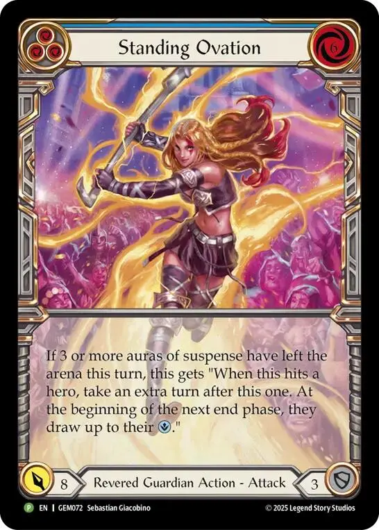 Standing Ovation [Gem072] (Gem Pack 3)  Cold Foil 1