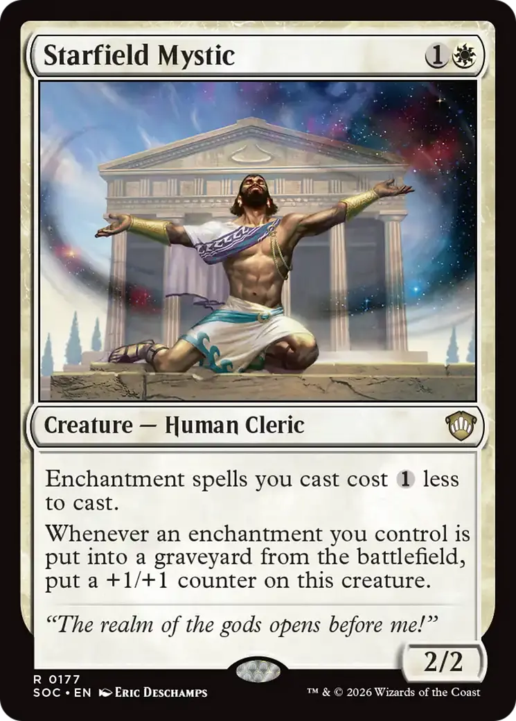 Starfield Mystic [Secrets Of Strixhaven Commander] 1