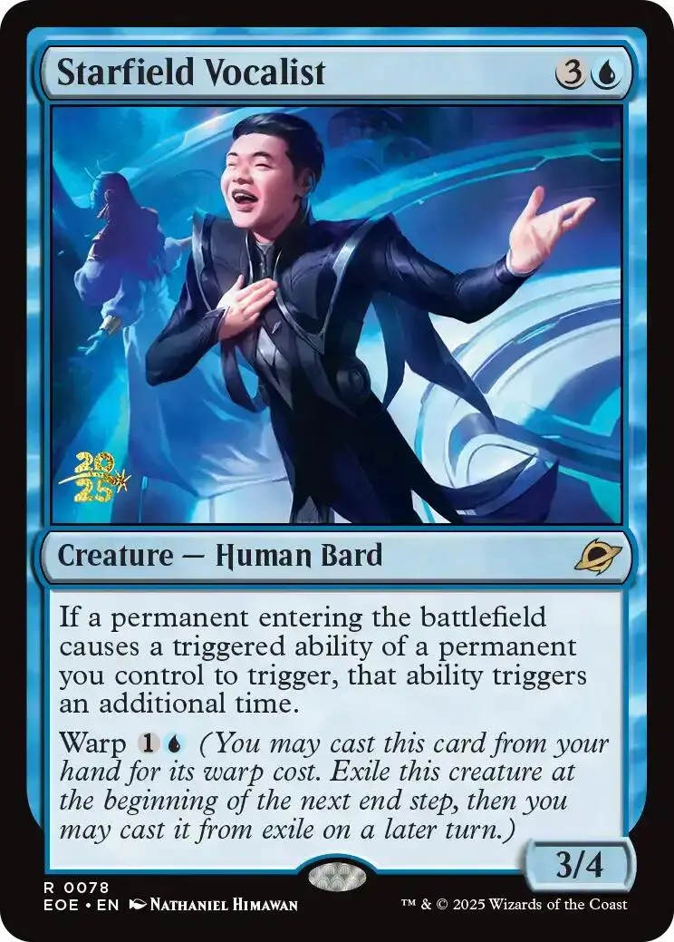Starfield Vocalist [Edge Of Eternities Prerelease Promos] 1
