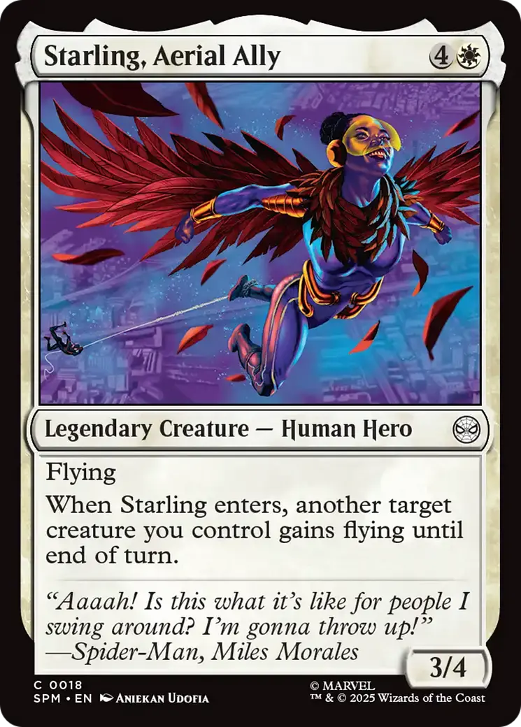 Starling, Aerial Ally [Marvel's Spider-Man] 1