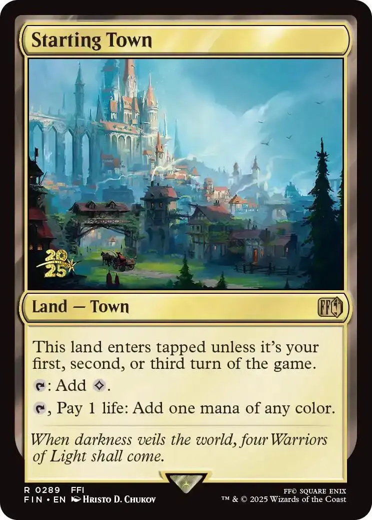 Starting Town [Final Fantasy Prerelease Promo] 1