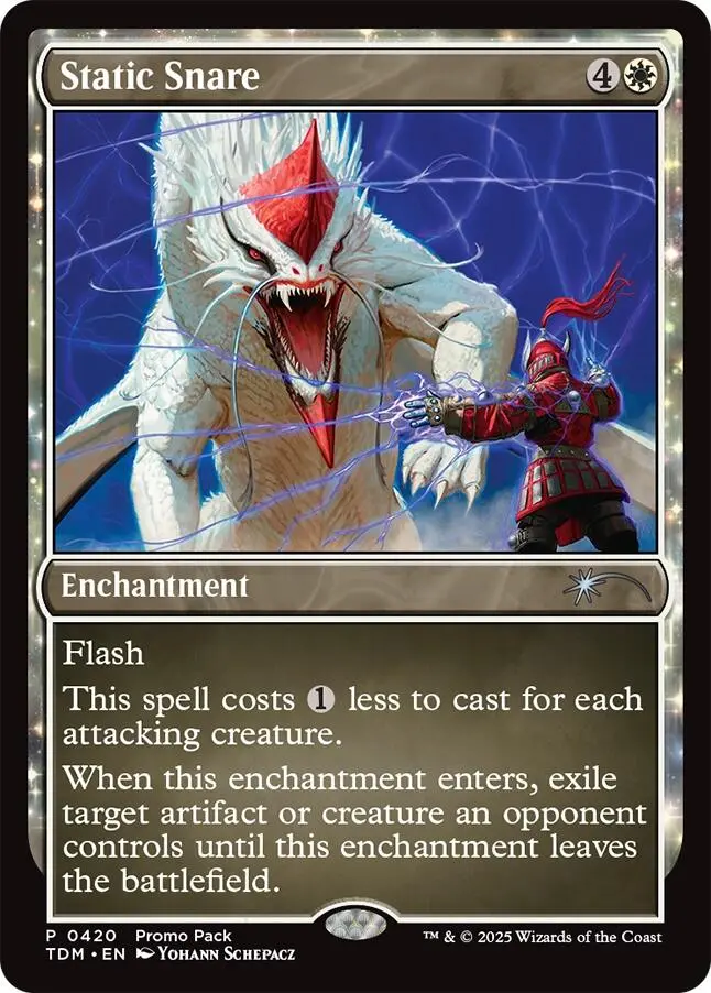 Static Snare [Tarkir: Dragonstorm Promos] 1