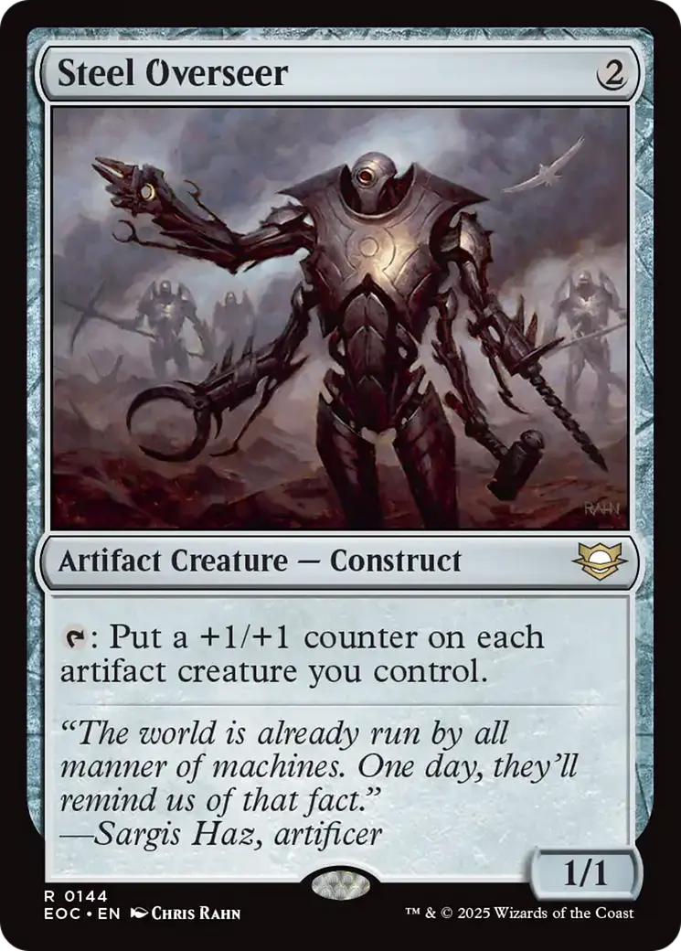 Steel Overseer [Edge Of Eternities Commander] 1