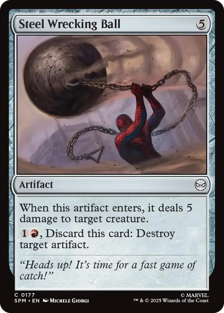 Steel Wrecking Ball [Marvel's Spider-Man] 1
