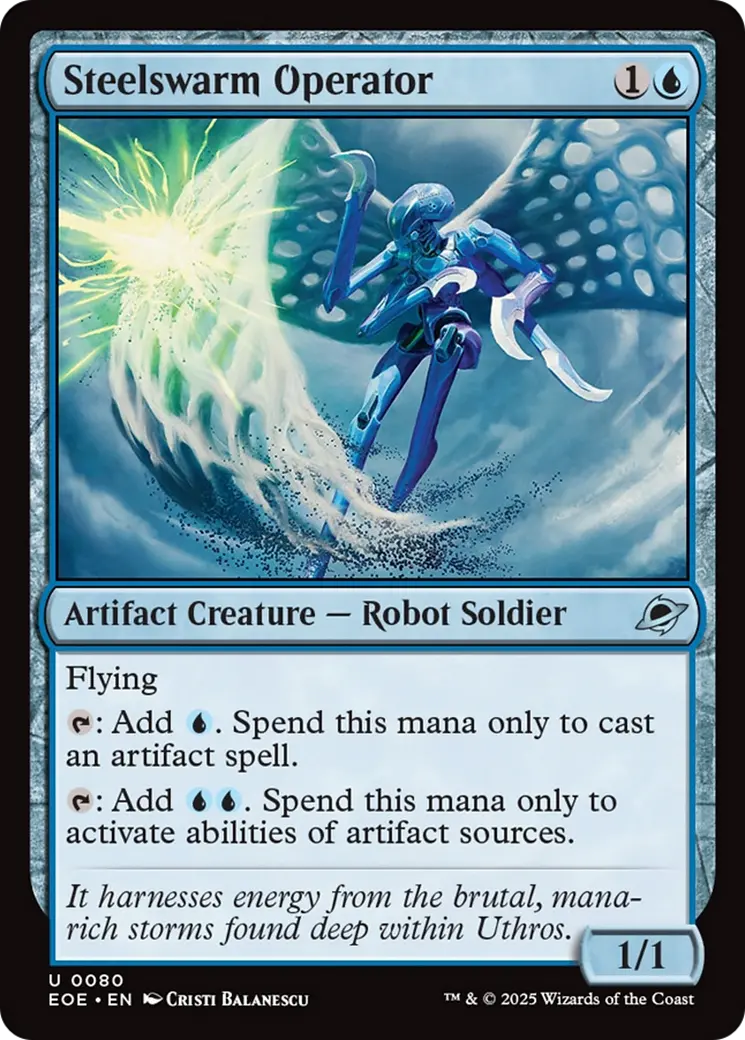 Steelswarm Operator [Edge Of Eternities] 1