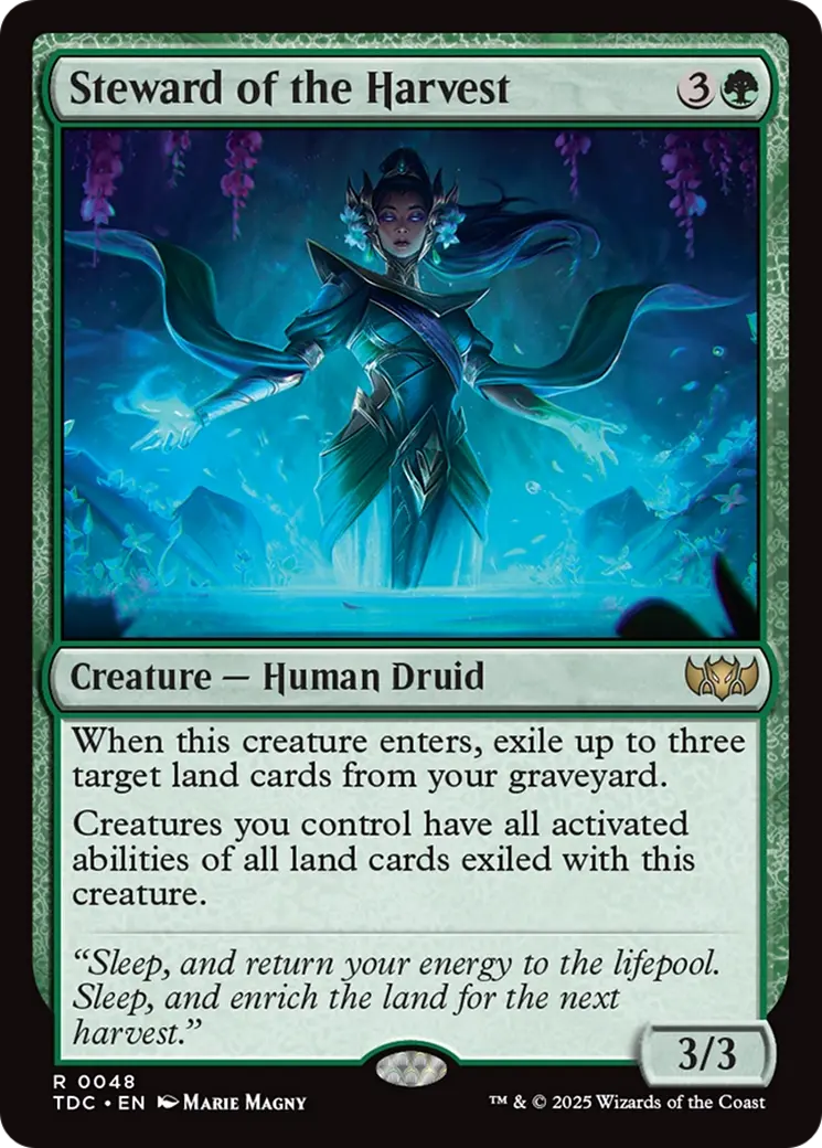 Steward Of The Harvest [Tarkir: Dragonstorm Commander] 1