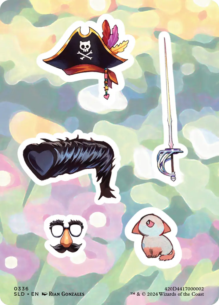 Sticker Sheet (0336) [Secret Lair Drop Series] 1