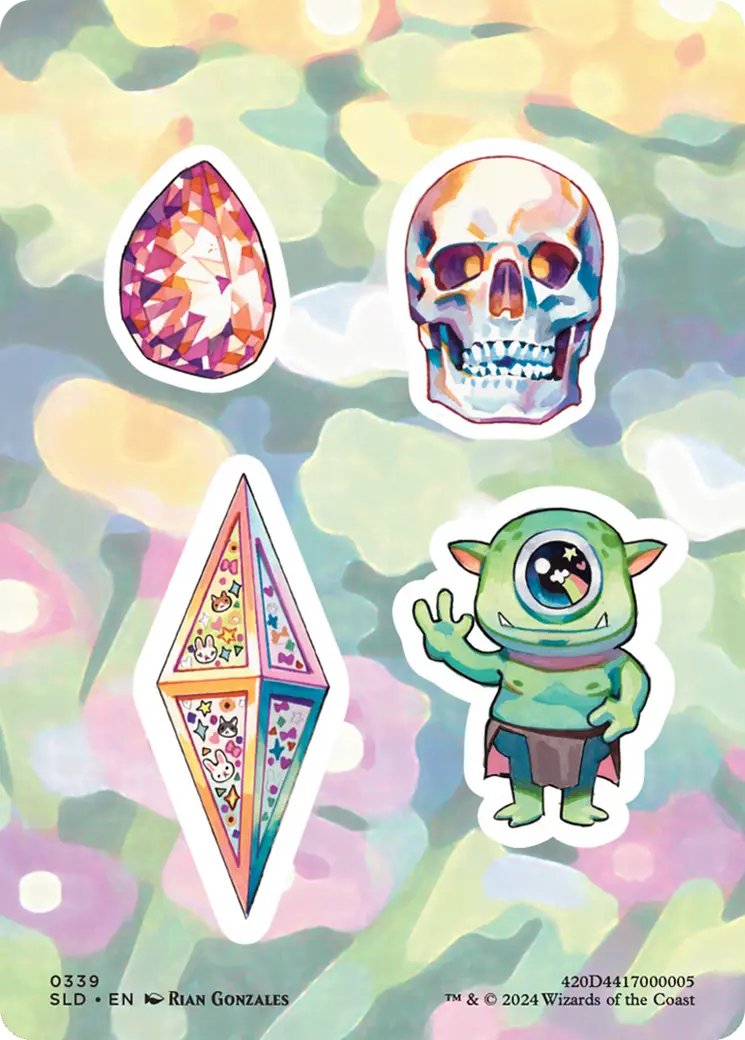 Sticker Sheet (0339) [Secret Lair Drop Series] 1