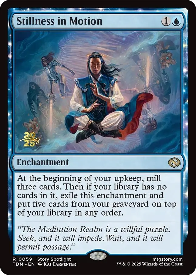 Stillness In Motion [Tarkir: Dragonstorm Prerelease Cards] 1