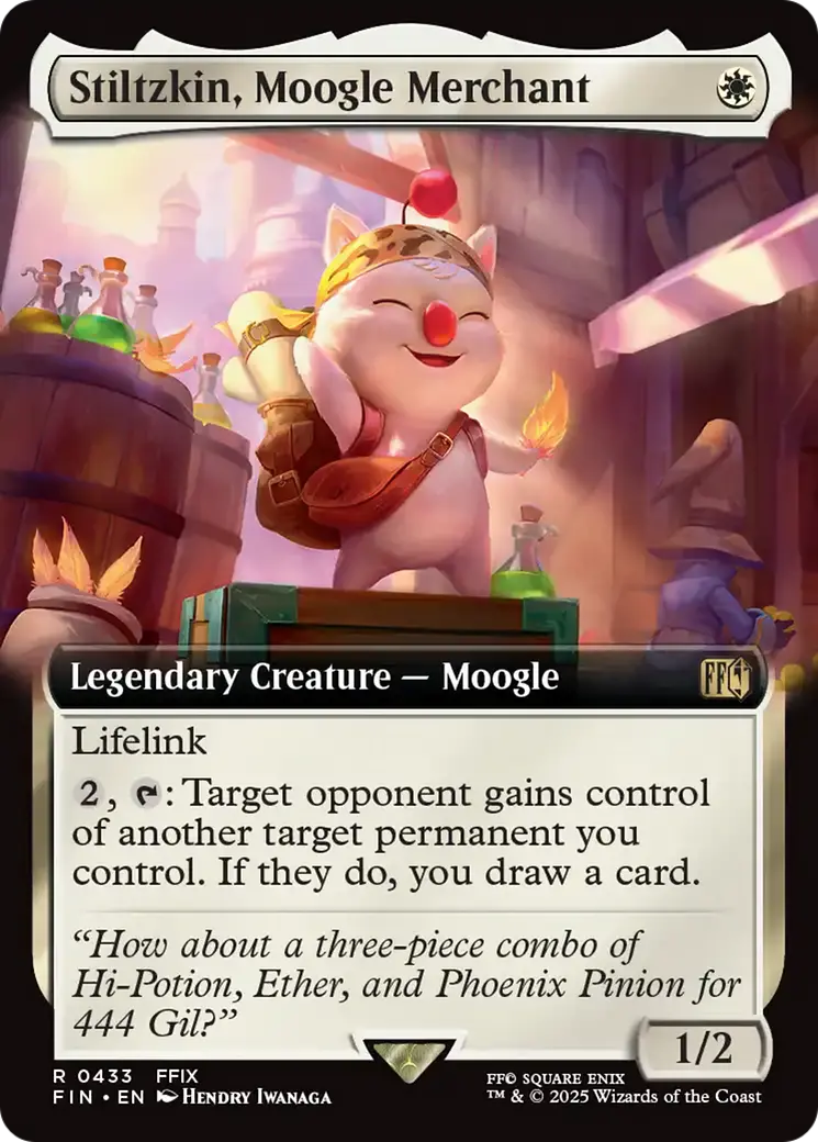Stiltzkin, Moogle Merchant (Extended Art) [Final Fantasy] 1