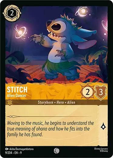 Stitch - Alien Dancer (9/204) [Fabled] 1