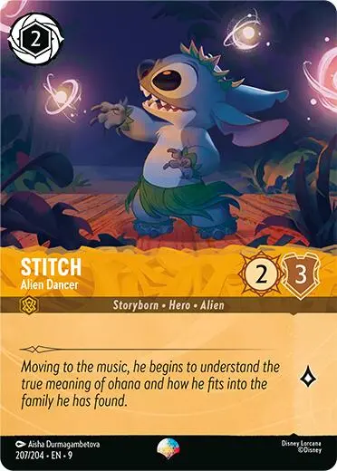 Stitch - Alien Dancer (Epic) (207/204) [Fabled] 1