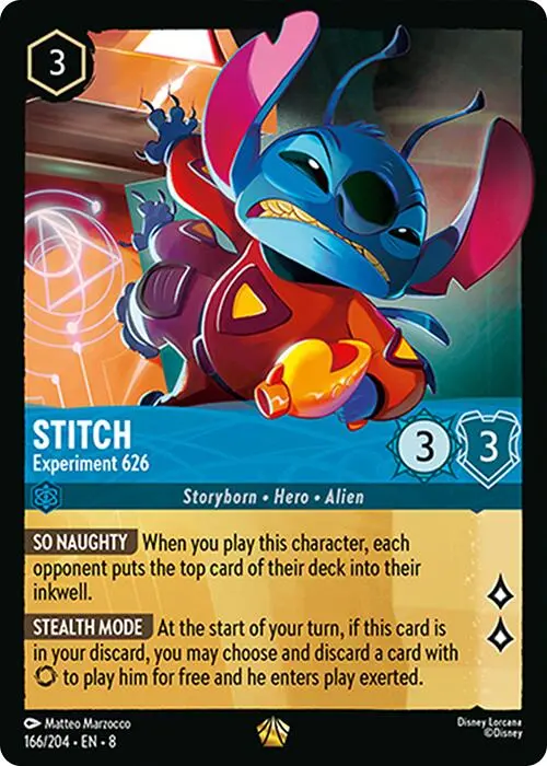 Stitch - Experiment 626 (166/204) [Reign Of Jafar] 1