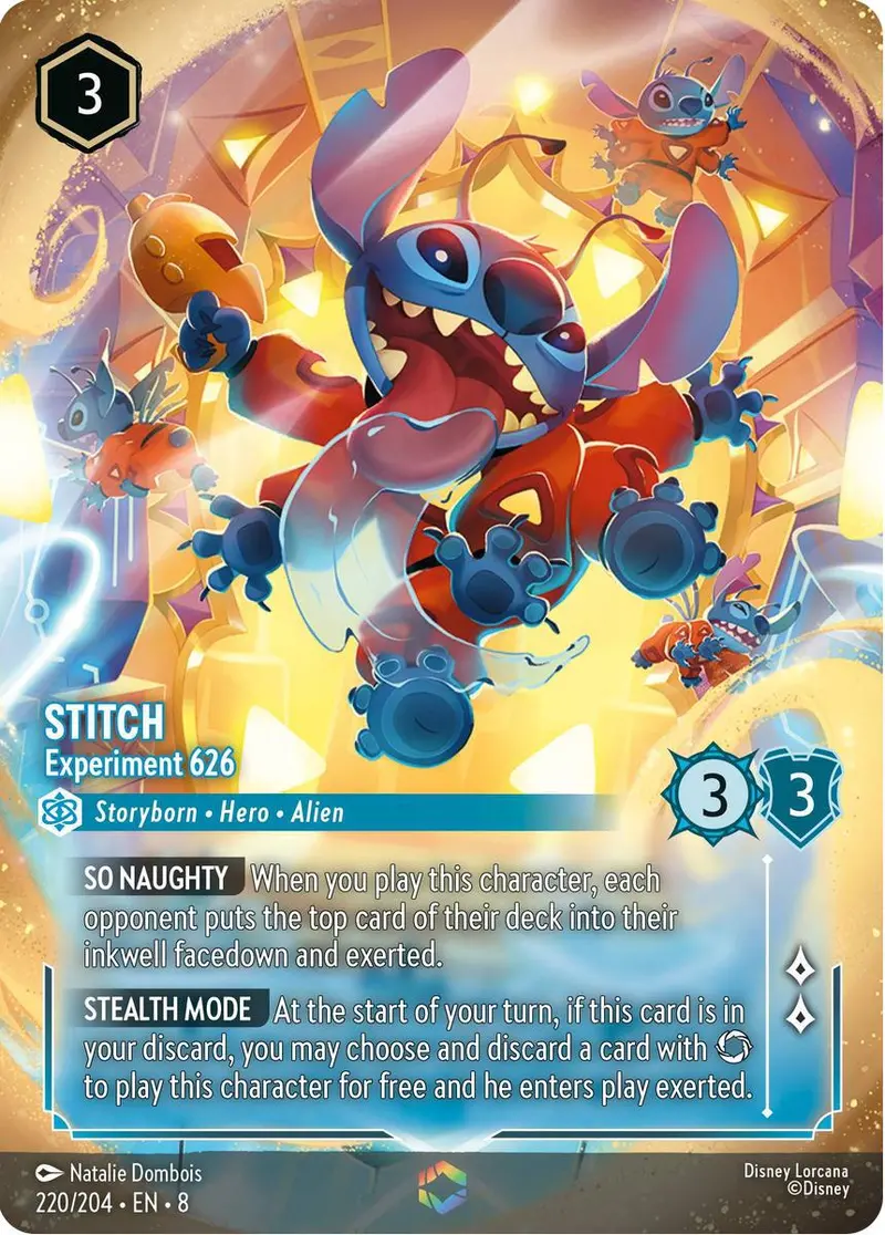 Stitch - Experiment 626 (Enchanted) (220/204) [Reign Of Jafar] 1