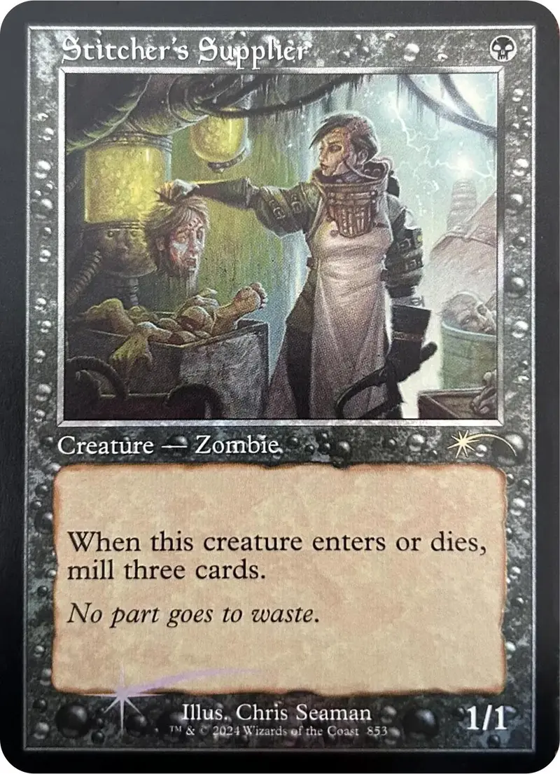 Stitcher's Supplier (Retro Frame) [Secret Lair Drop Series] 1