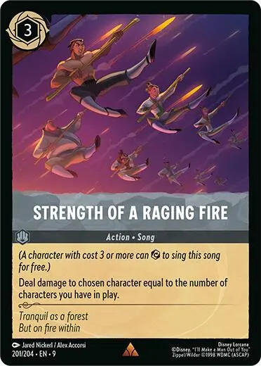 Strength Of A Raging Fire (201/204) [Fabled] 1