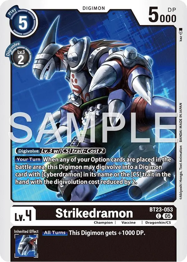 Strikedramon [Bt23-053] [Hackers' Slumber] 1