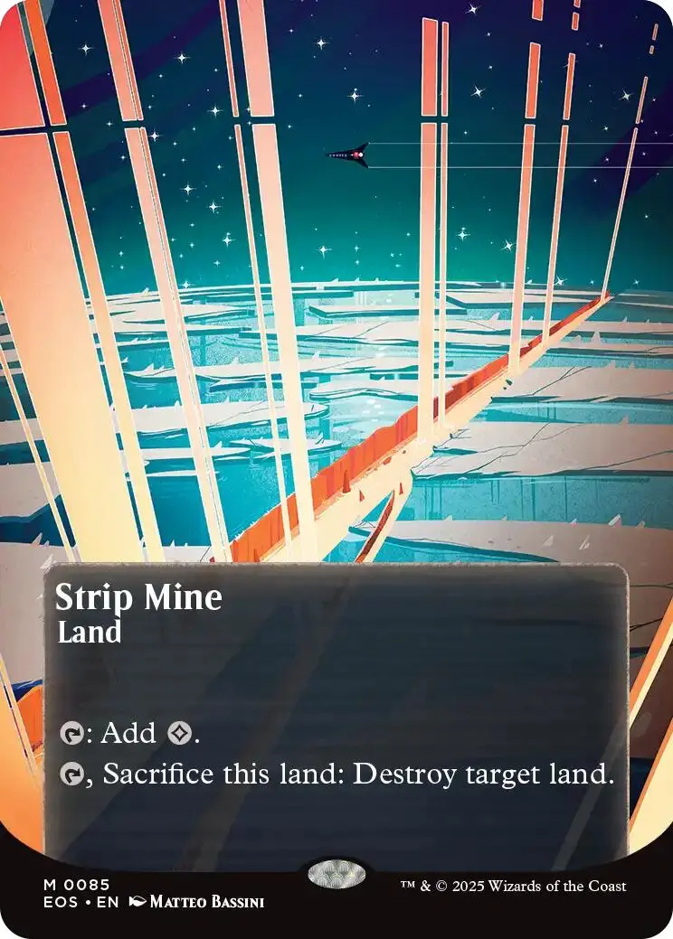 Stripe Mine (0085) (Borderless) [Edge Of Eternities: Stellar Sights] 1