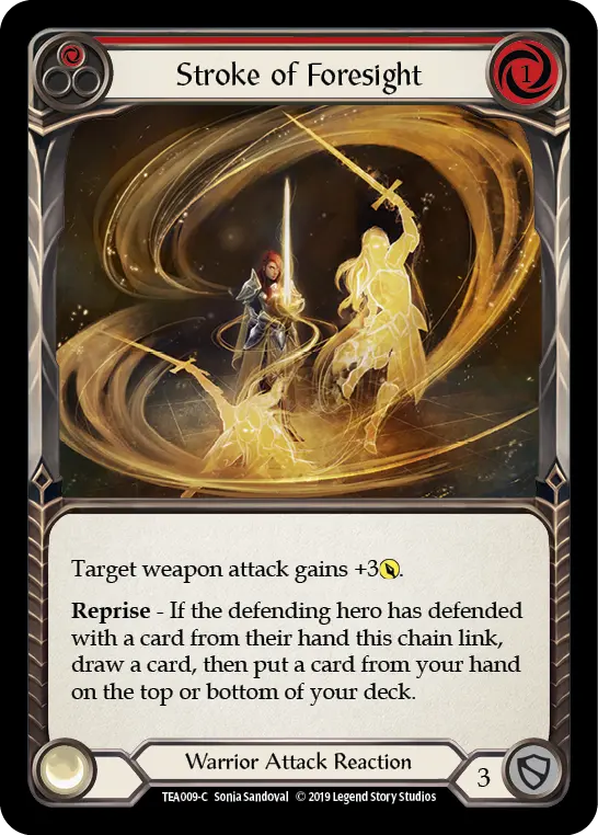 Stroke Of Foresight (Red) [Tea009-C] Normal 1