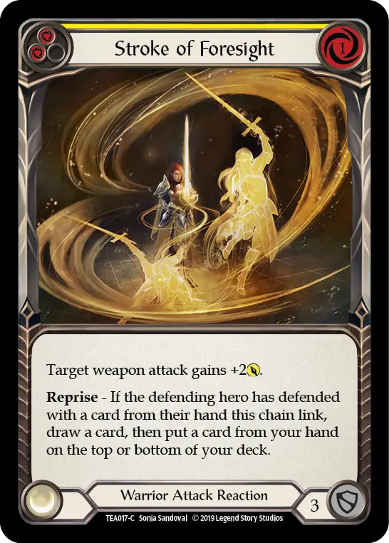 Stroke Of Foresight (Yellow) [Tea017-C] Normal 1