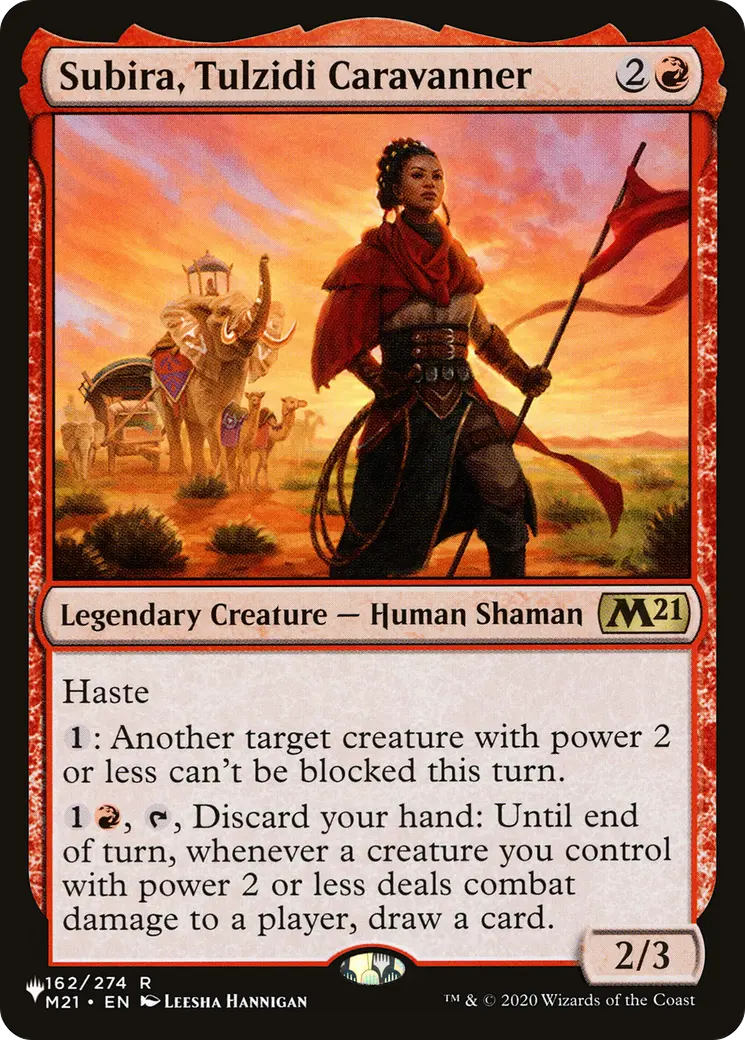 Subira, Tulzidi Caravanner [The List] 1