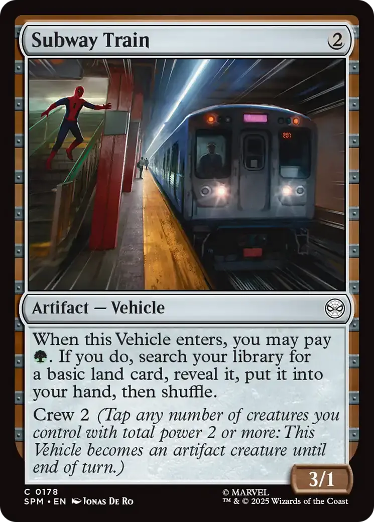 Subway Train [Marvel's Spider-Man] 1
