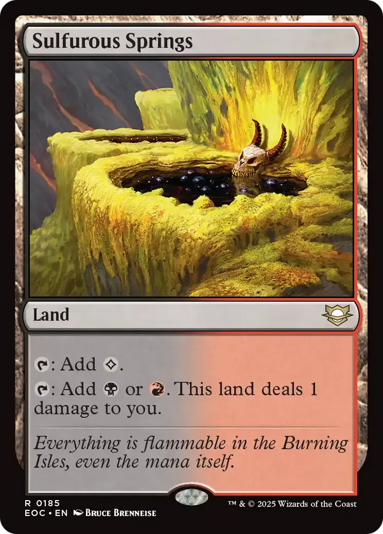 Sulfurous Springs [Edge Of Eternities Commander] 1