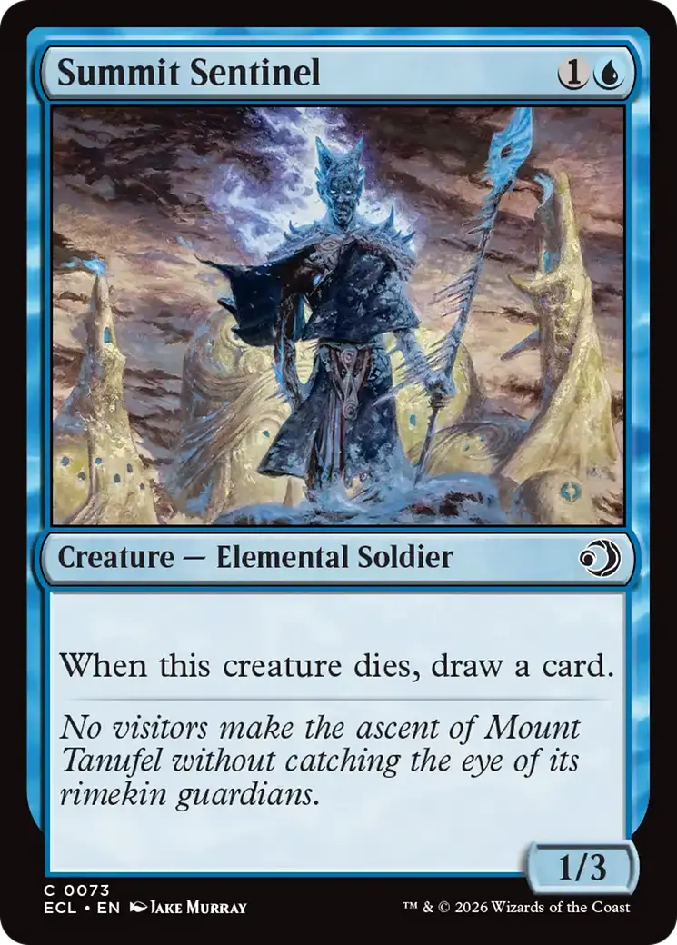 Summit Sentinel [Lorwyn Eclipsed] 1