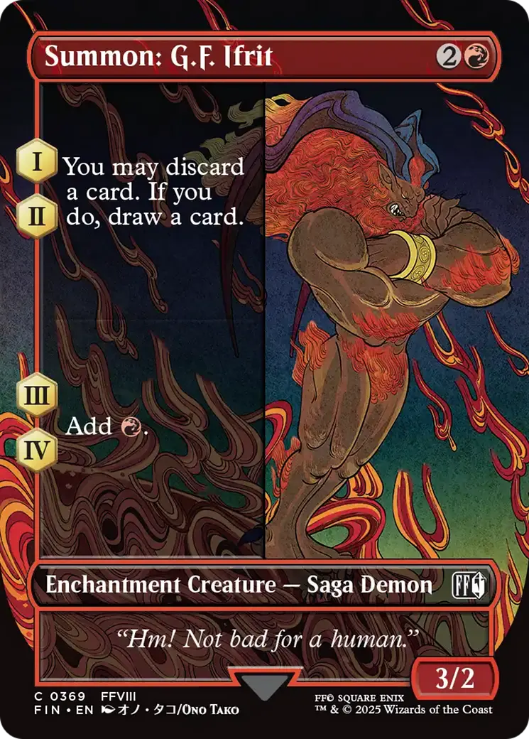 Summon: G.F. Ifrit (Borderless) [Final Fantasy] 1