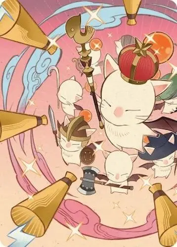 Summon: Good King Mog Xii Art Card [Final Fantasy Art Series] 1
